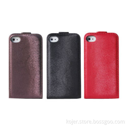 PU Leather Case for iPhone 4S/4S, with Plastic Shell Inside